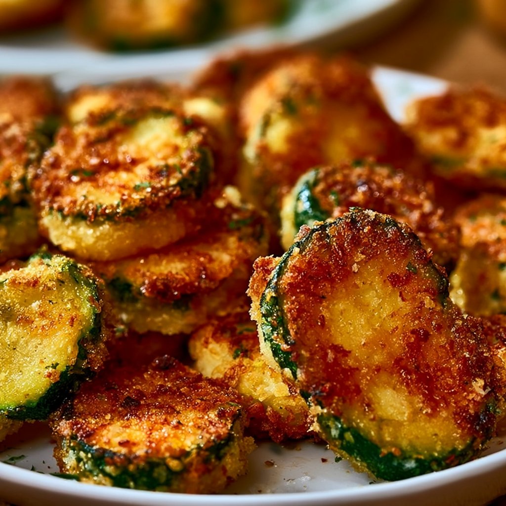 Knusprige Zucchini-Häppchen