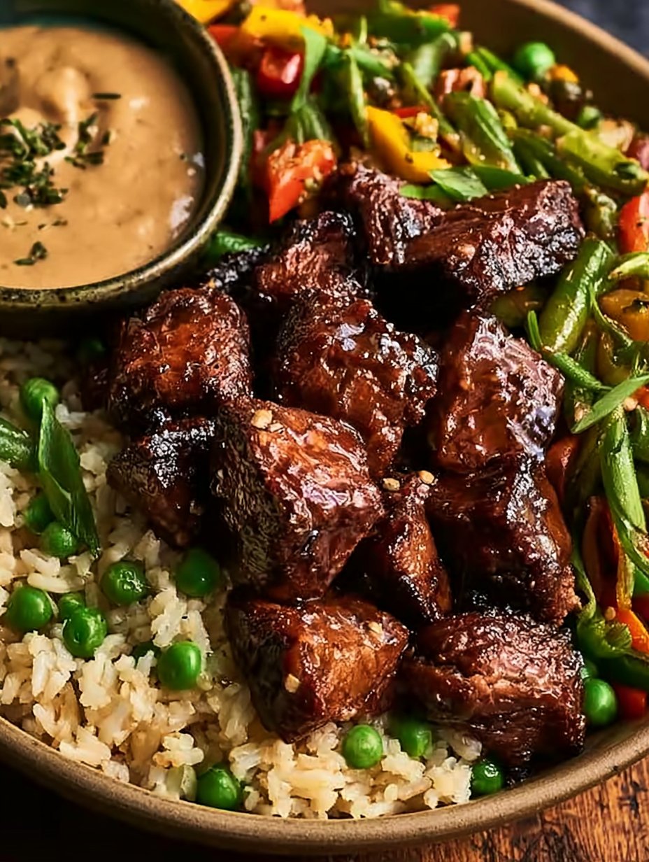 Tazones de Filete Hibachi: Una Increíble Receta Definitiva para 4