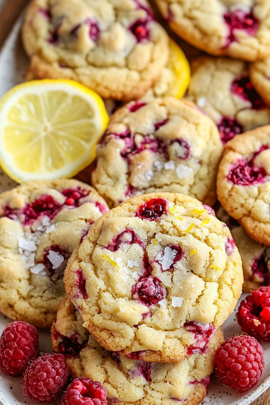 Lemon Raspberry Cookies