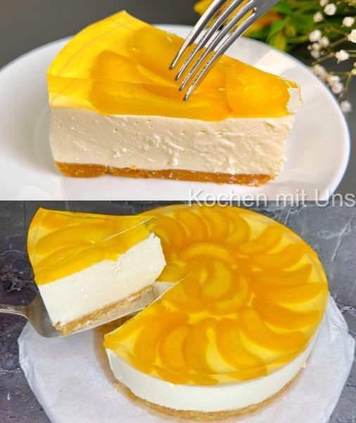No Bake Quark Cake