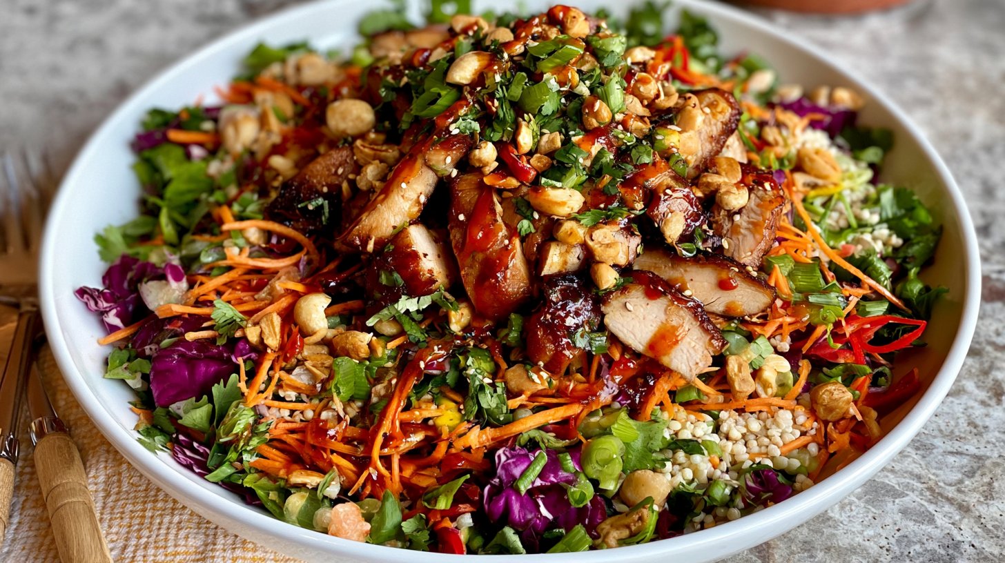Asian Chicken Crunch Salad