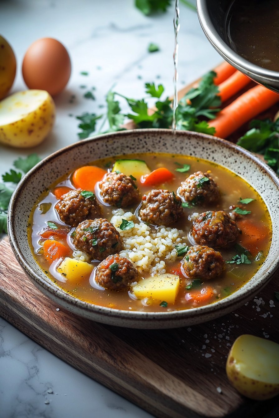 Meatball Soup