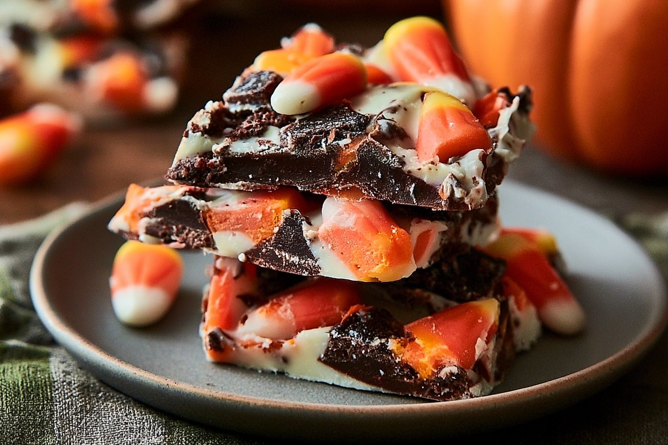 Candy Corn Bark