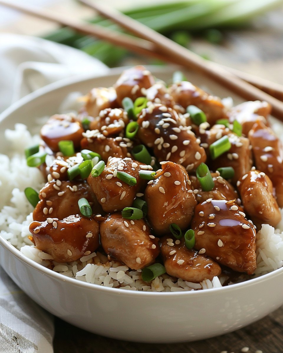 Healthy Sesame Chicken