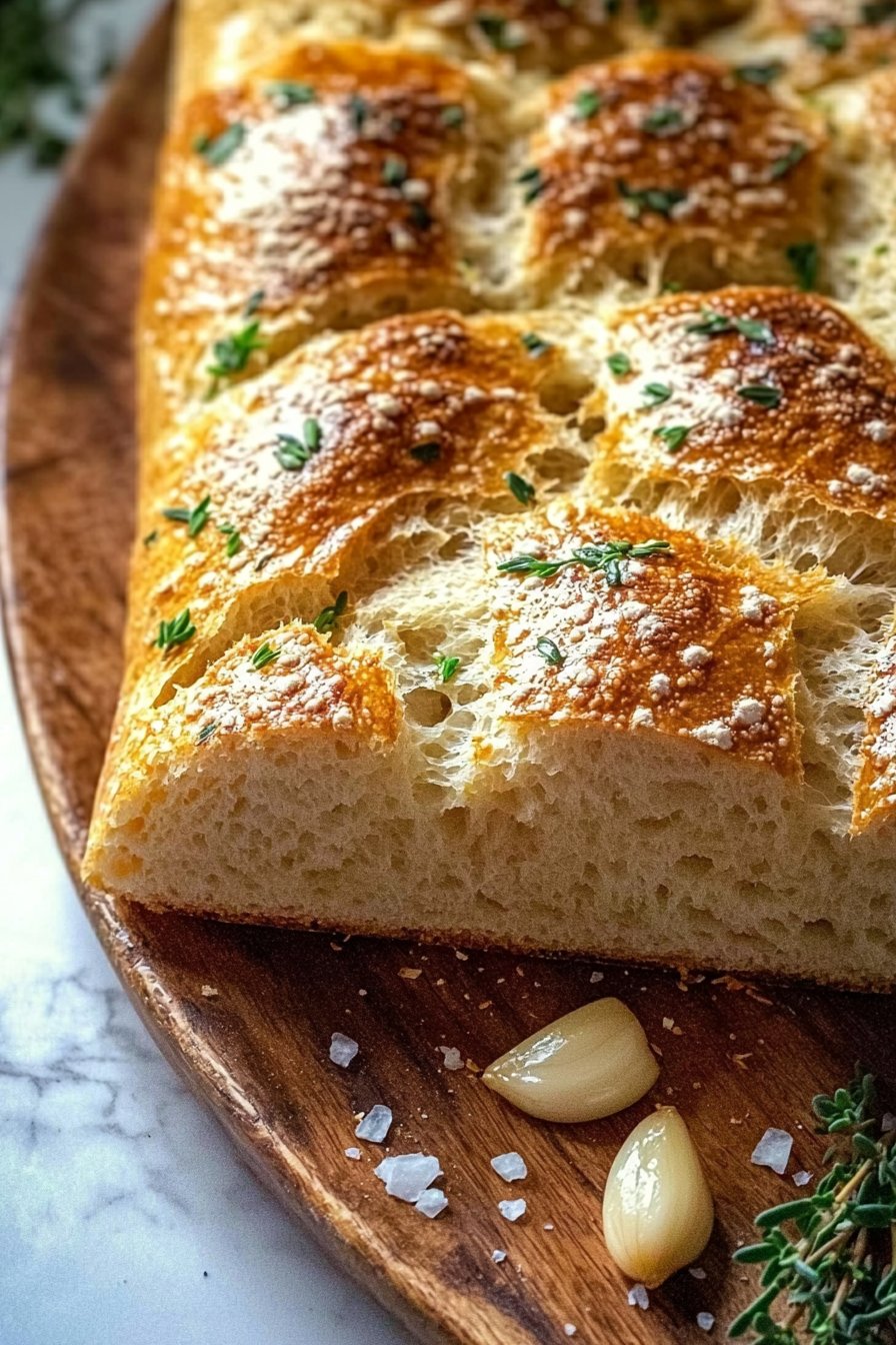 Knoblauch Kräuter Dutch Oven Brot
