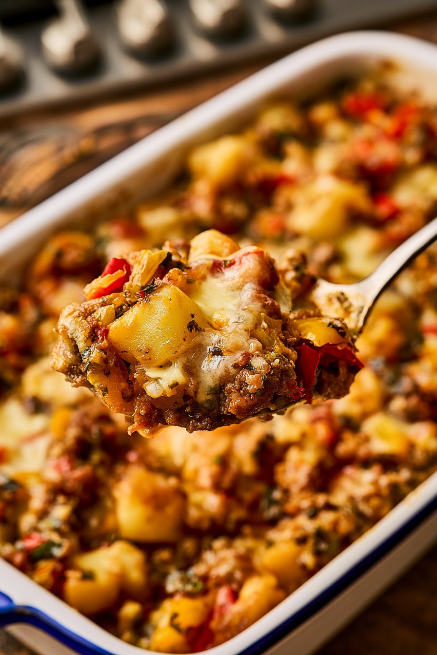 Sausage and Potato Casserole