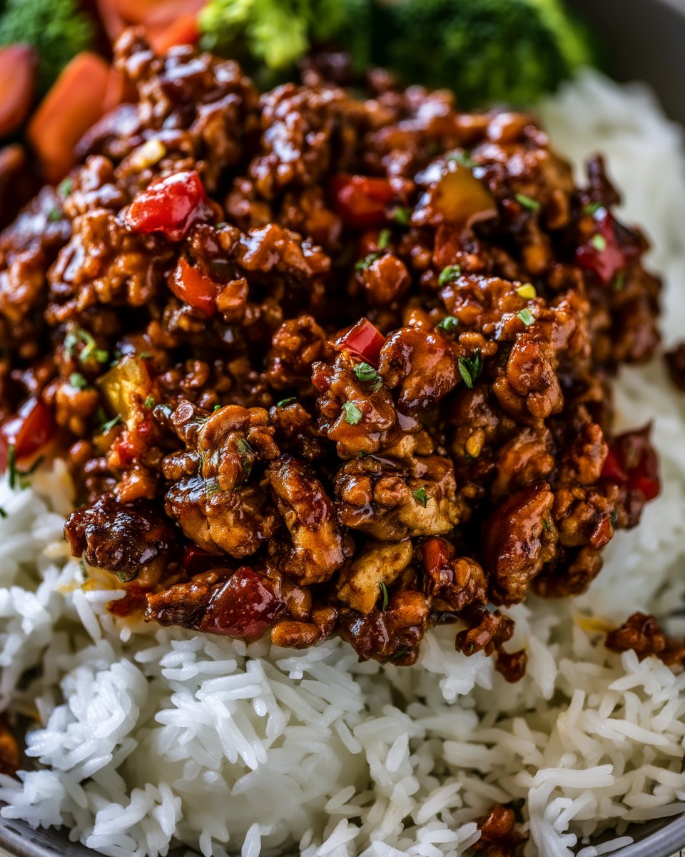 Ground Kung Pao Chicken