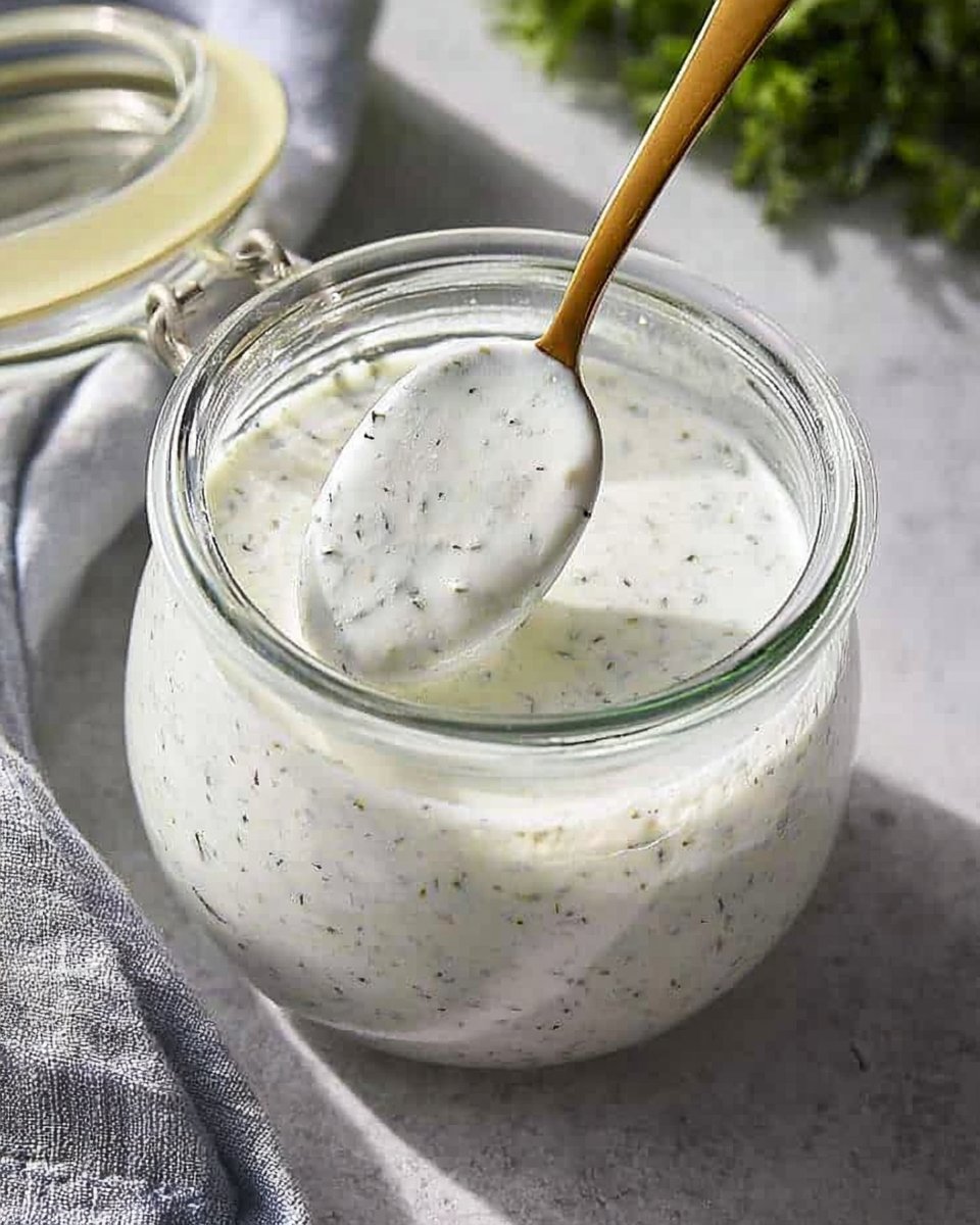 Easy Homemade Ranch Dressing