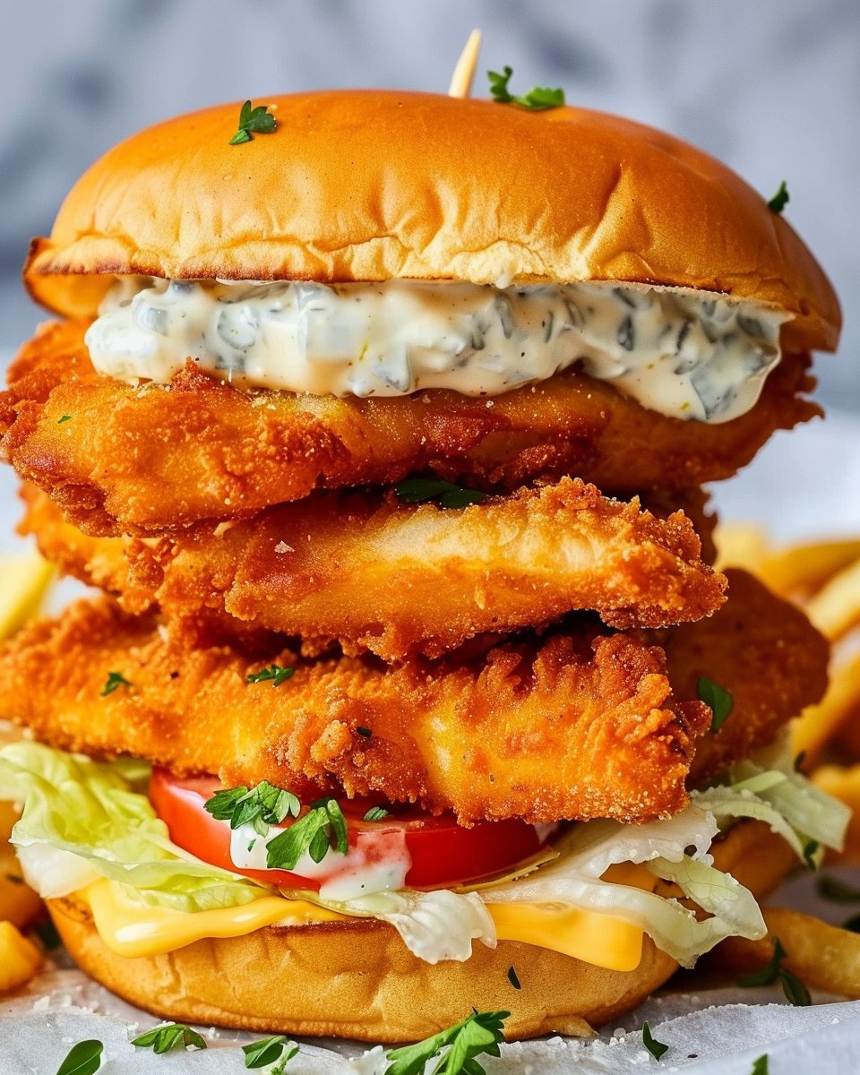 Crispy Fish Sandwiches