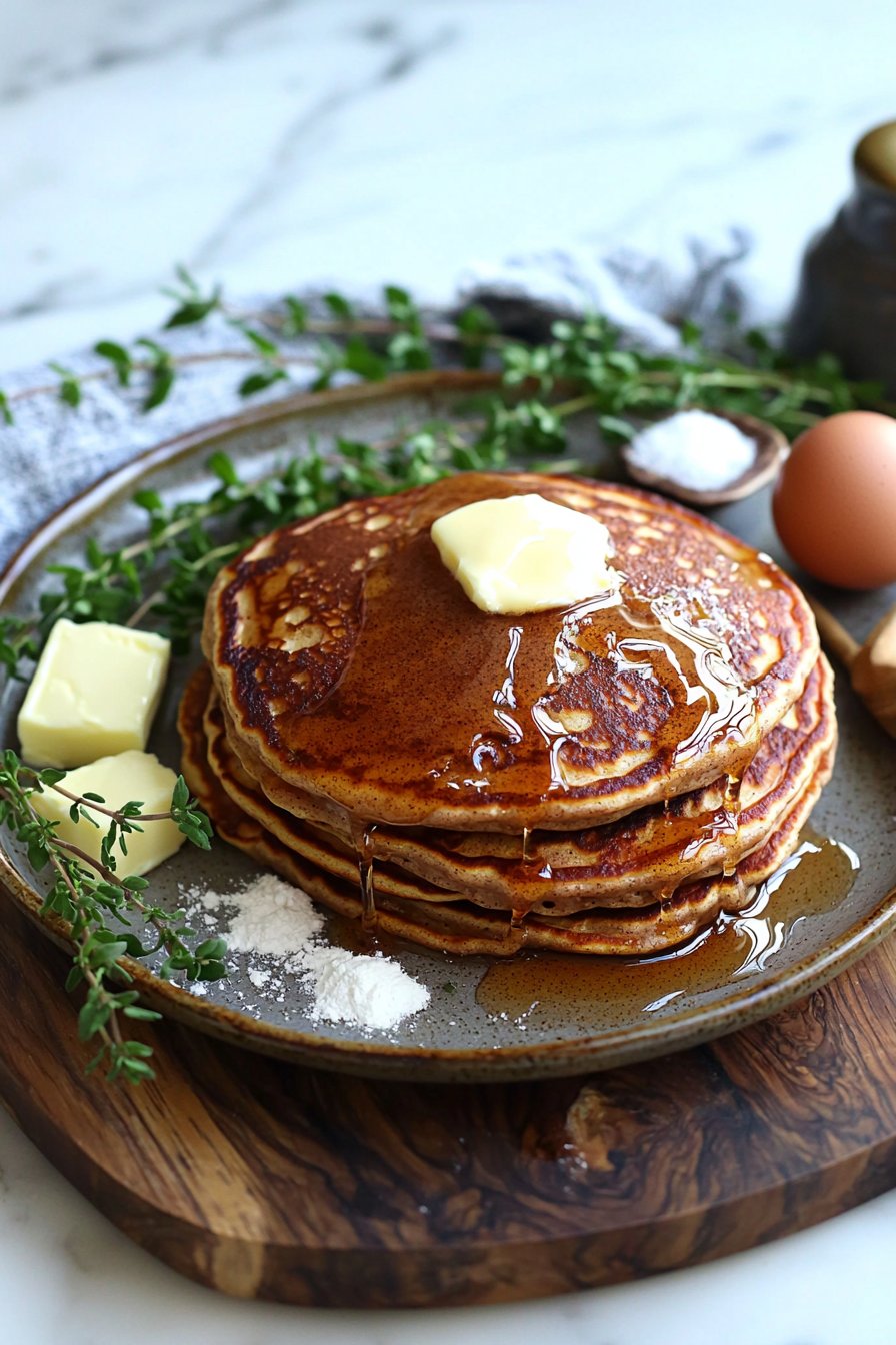 Cinnamon Brown Sugar Pancakes