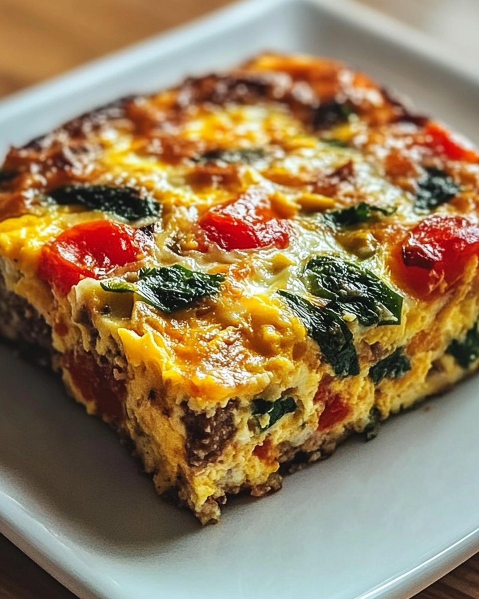 High Protein Egg Bake
