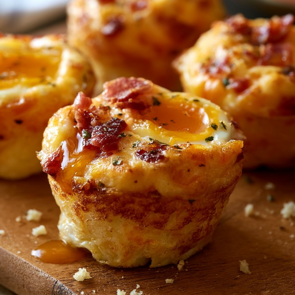 Bacon Egg and Cheese Muffins