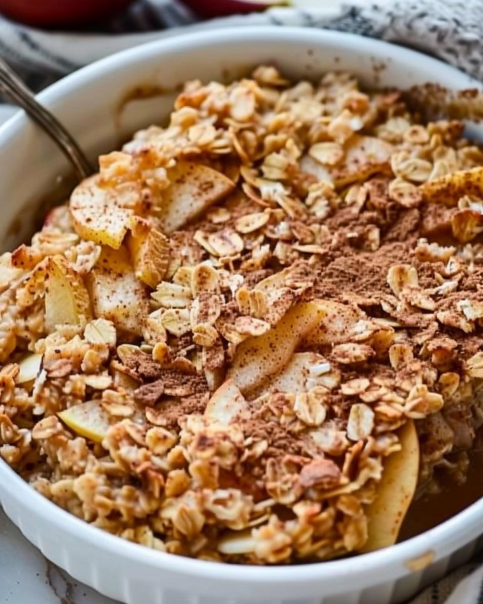 Apple Cinnamon Baked Oatmeal