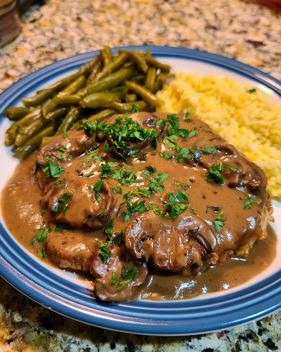 Cooked - Slow Cooker Pork Chops With Garlic Parmesan Sauce