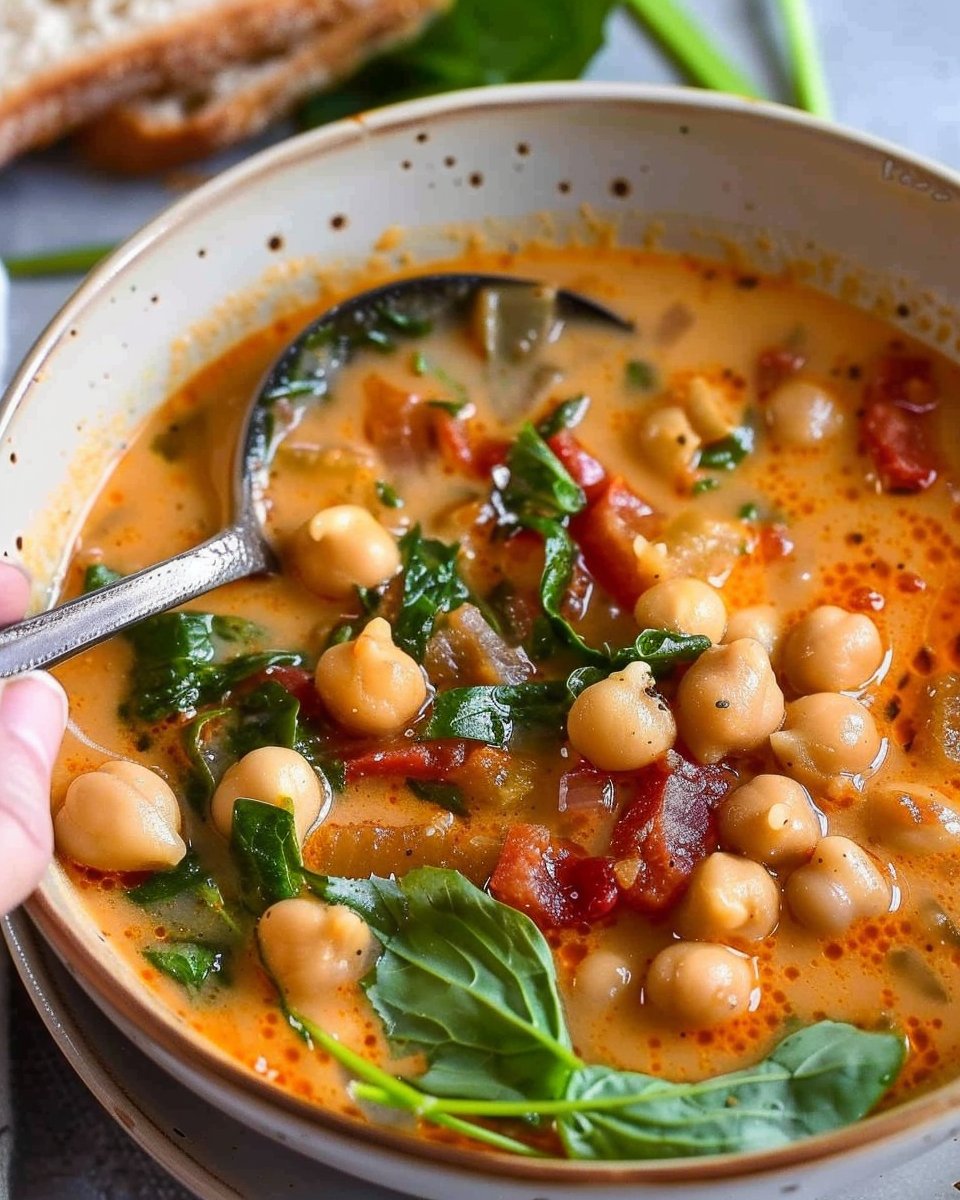 Tuscan Garbanzo Bean Soup