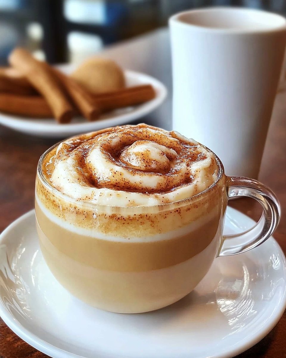 Cinnamon Roll Latte