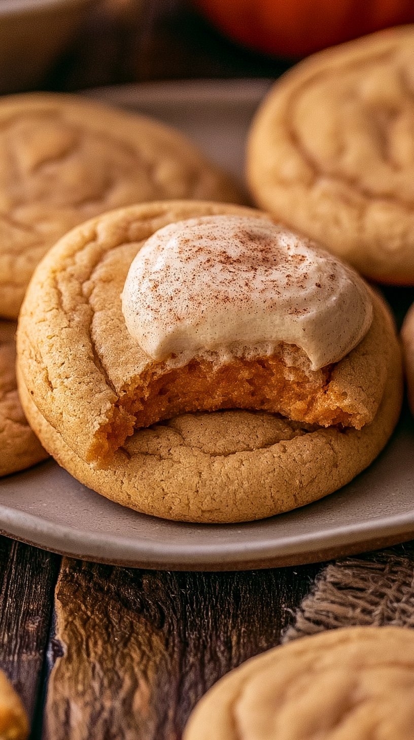 Crumbl Pumpkin Pie Cookies