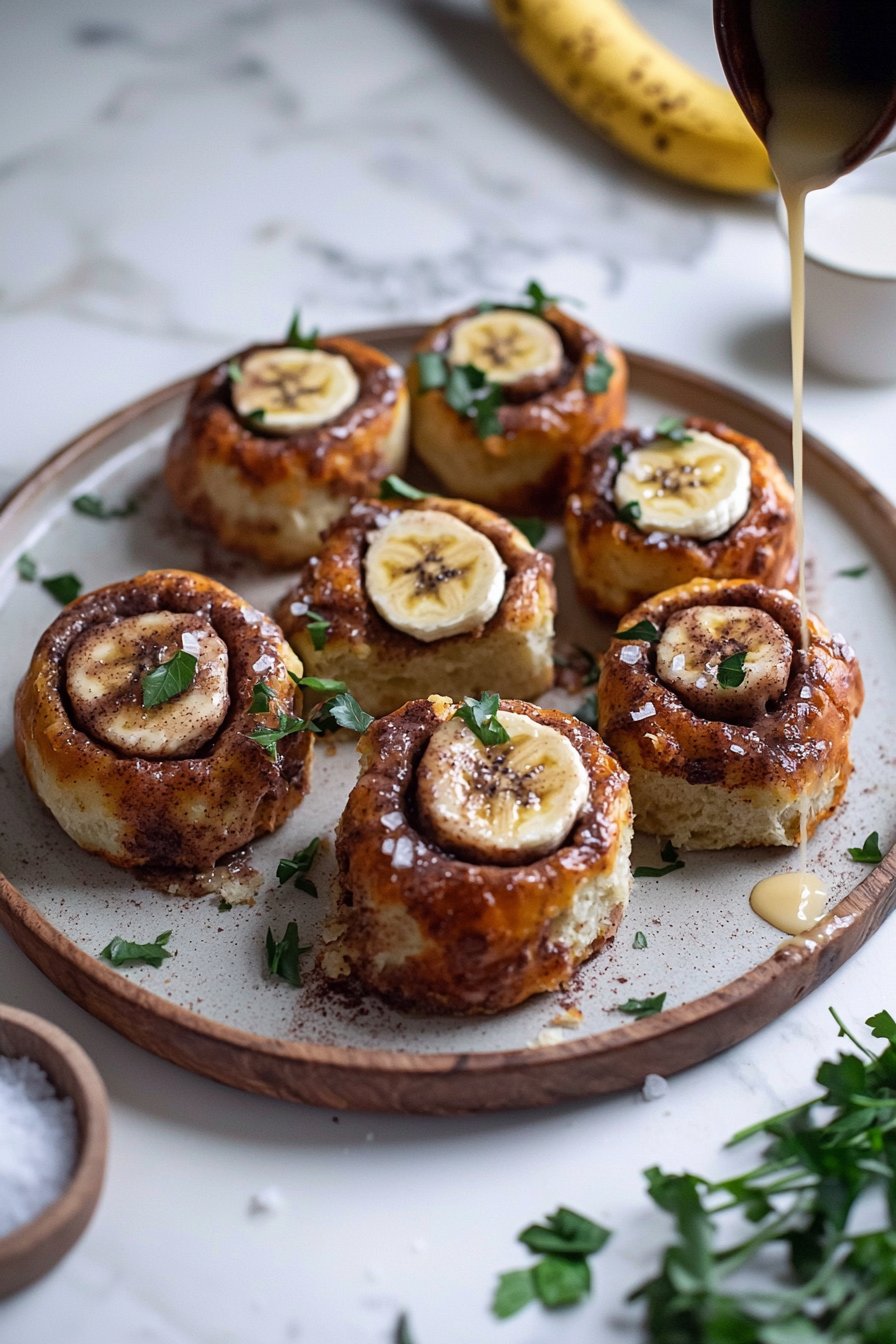Banana Cinnamon Rolls