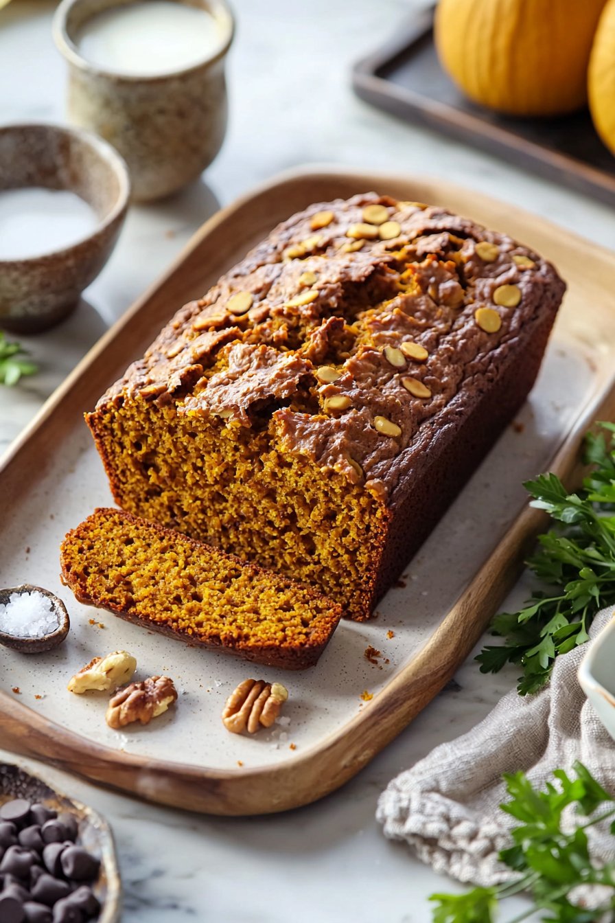 Healthy Pumpkin Bread