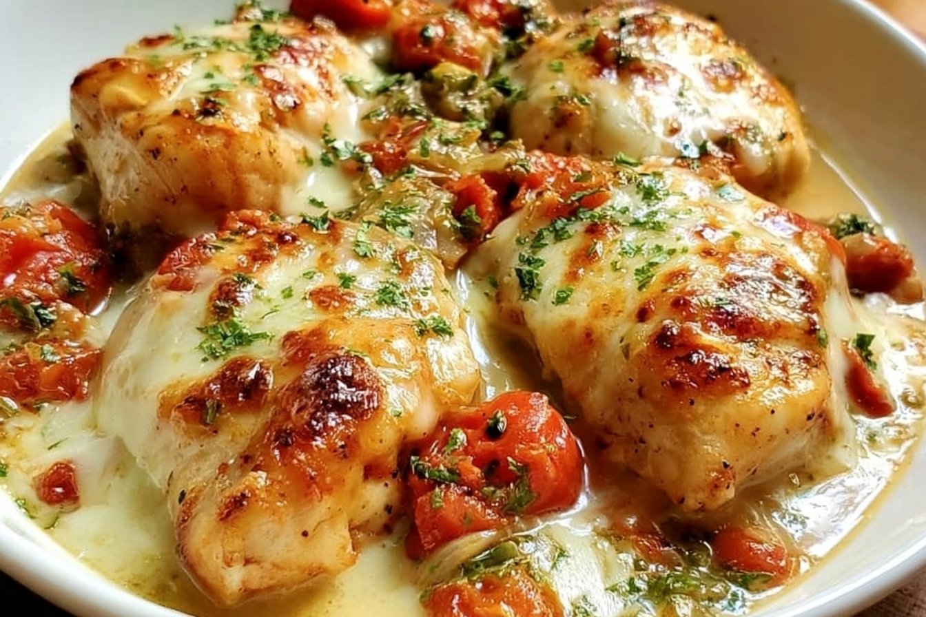 Creamy Low Carb Tuscan Chicken