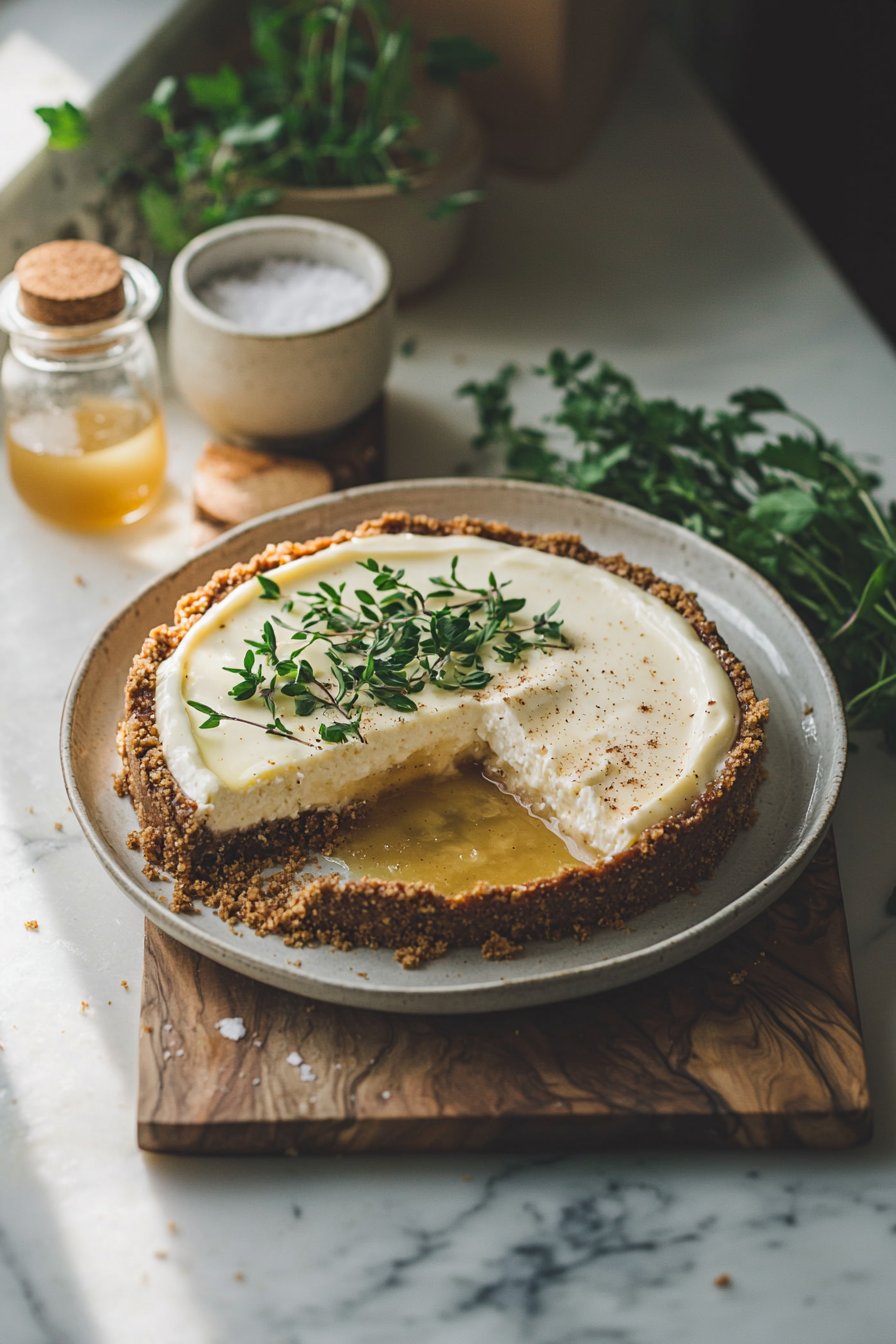 Apple Cider Cheesecake