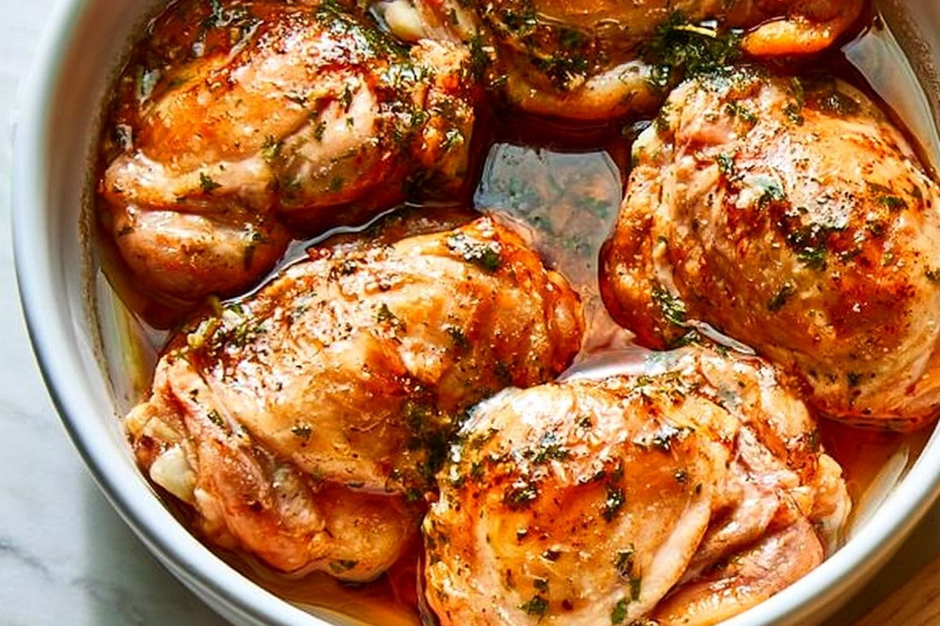 Crispy Cilantro Lime Chicken Thighs