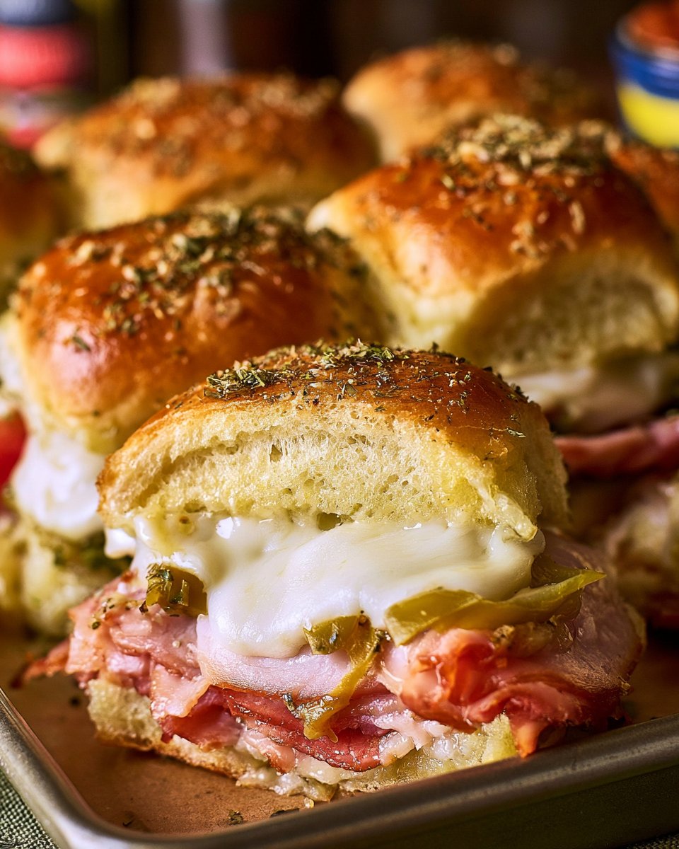 Hot Italian Sub Sliders