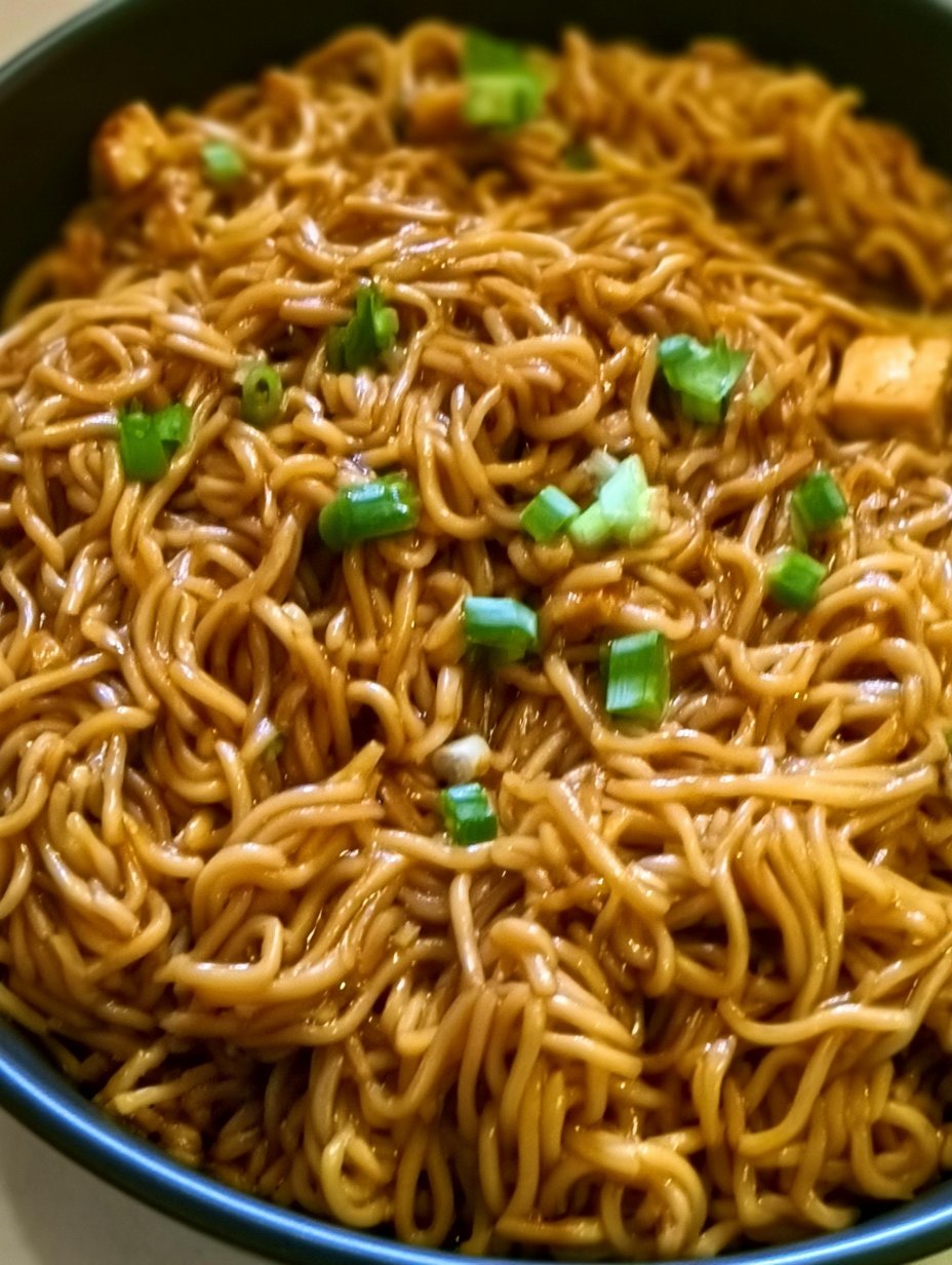 Fideos Ramen En Salsa Fácil