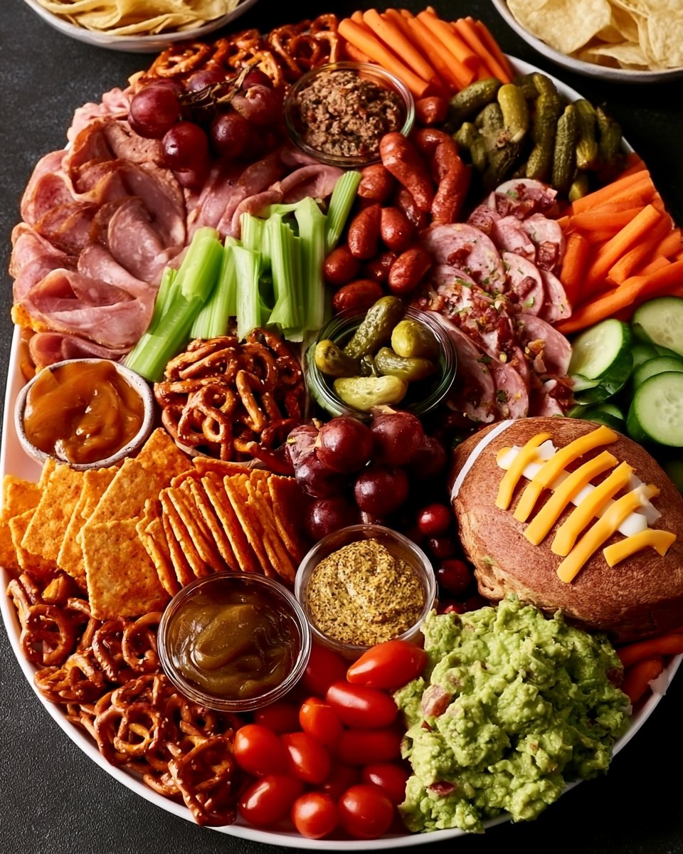 Game Day Charcuterie Board