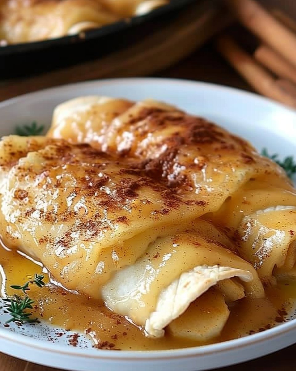 Baked Apple Pie Enchiladas