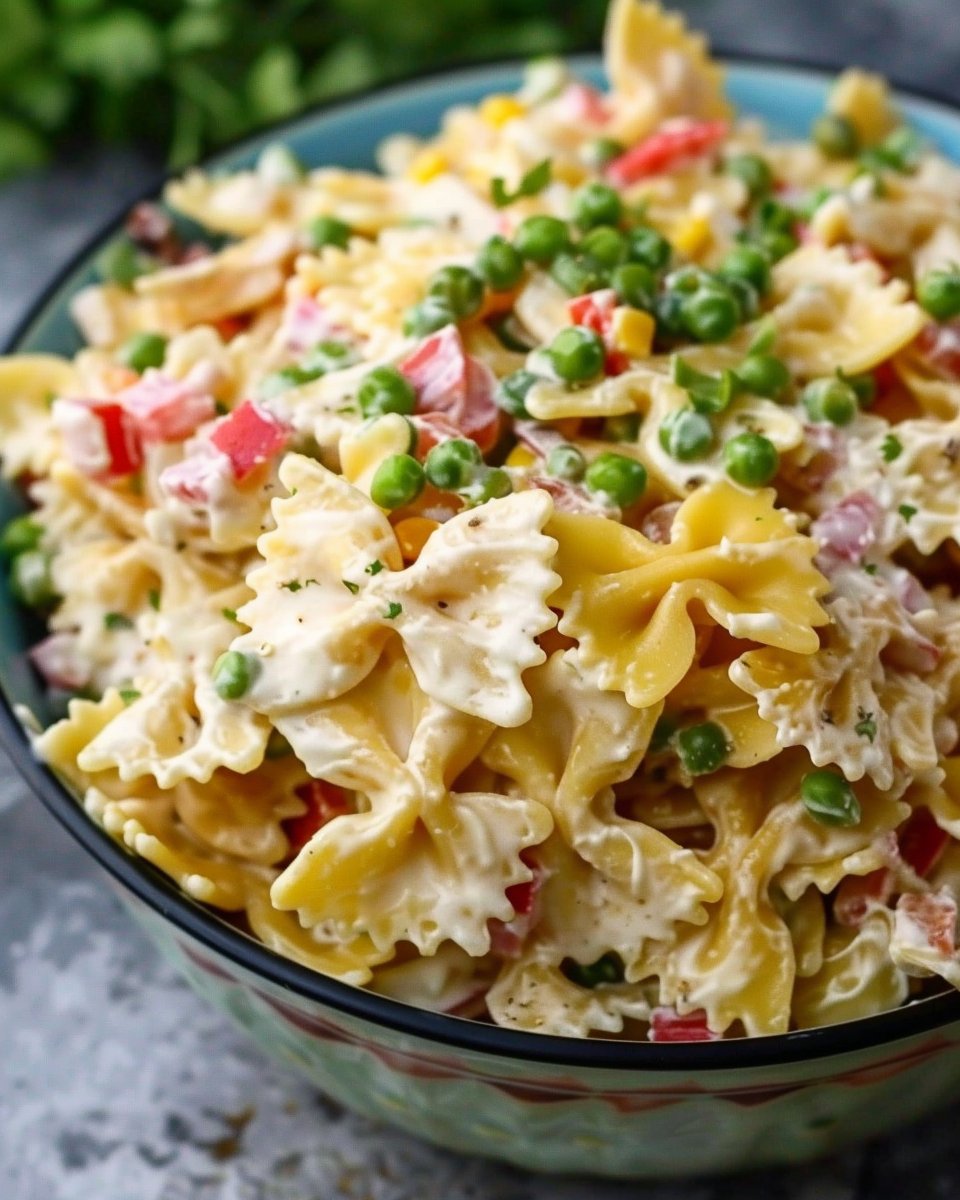 Creamy Bowtie Pasta Salad