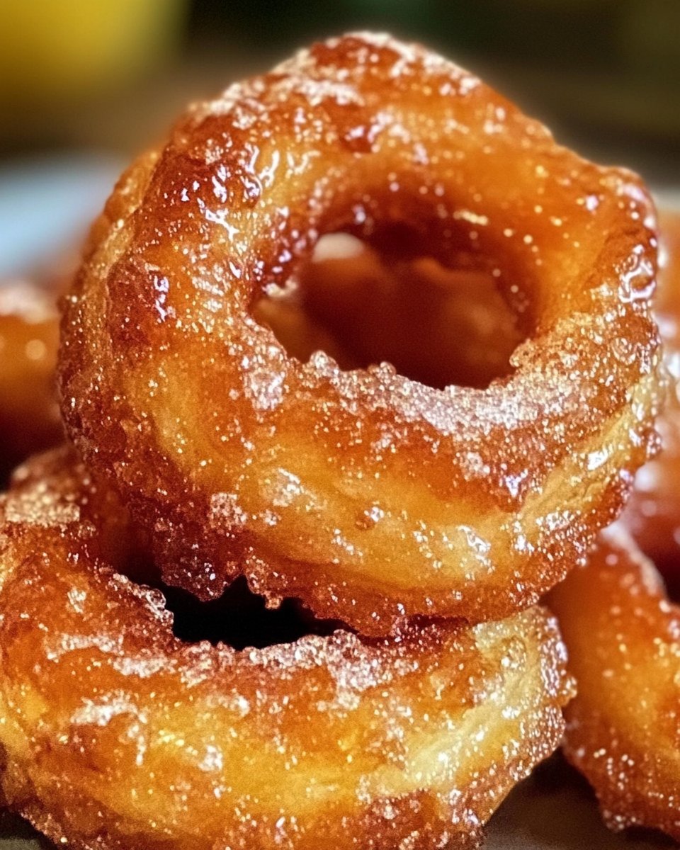 Baked Apple Rings from the Air Fryer
