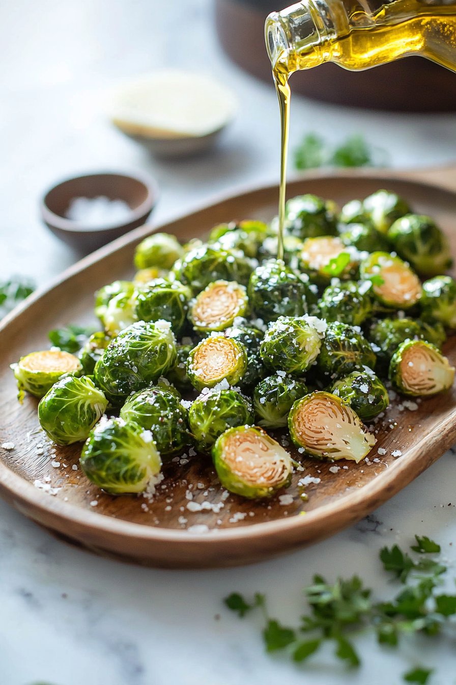 Oven Roasted Brussels Sprouts