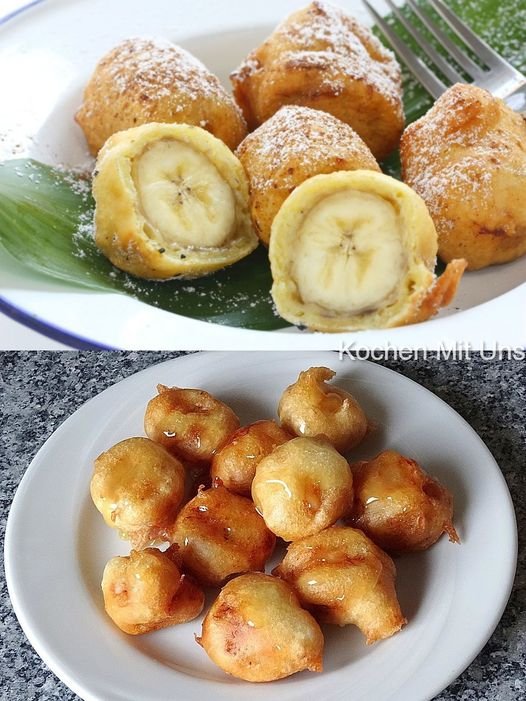 Gebratene Bananen wie in China