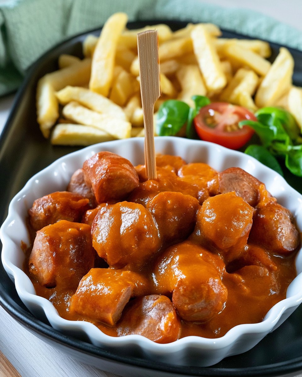 Hausgemachte Currywurst Sauce