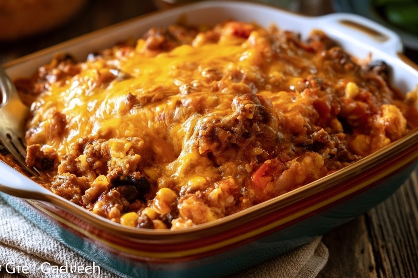 Beef Enchilada Casserole