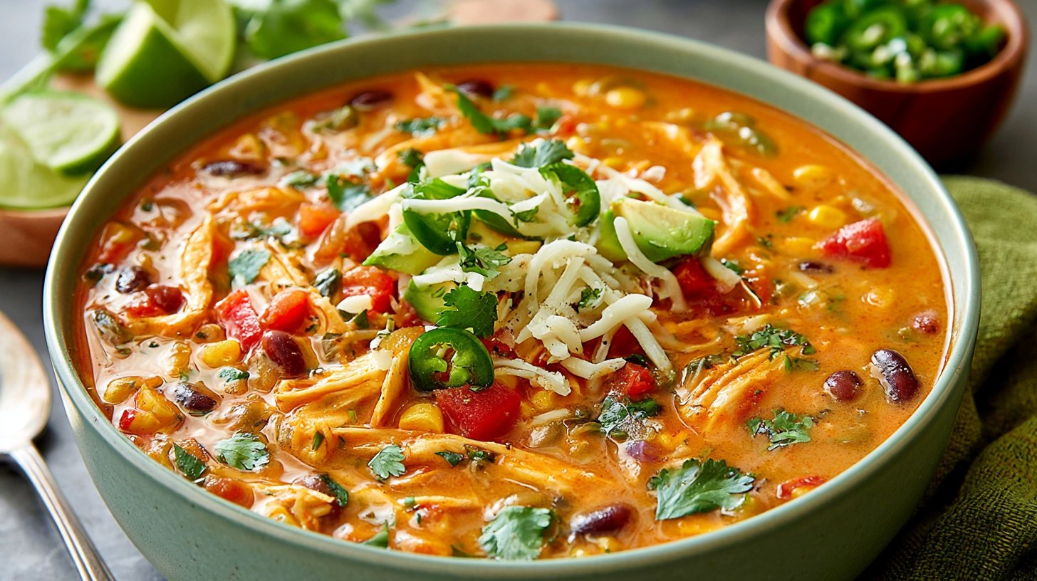 Chicken Enchilada Soup