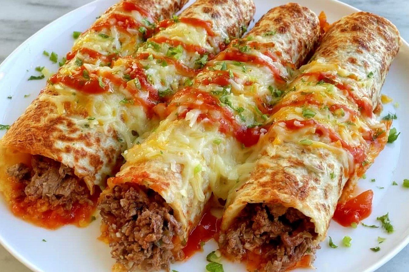 Keto Beef Taquitos