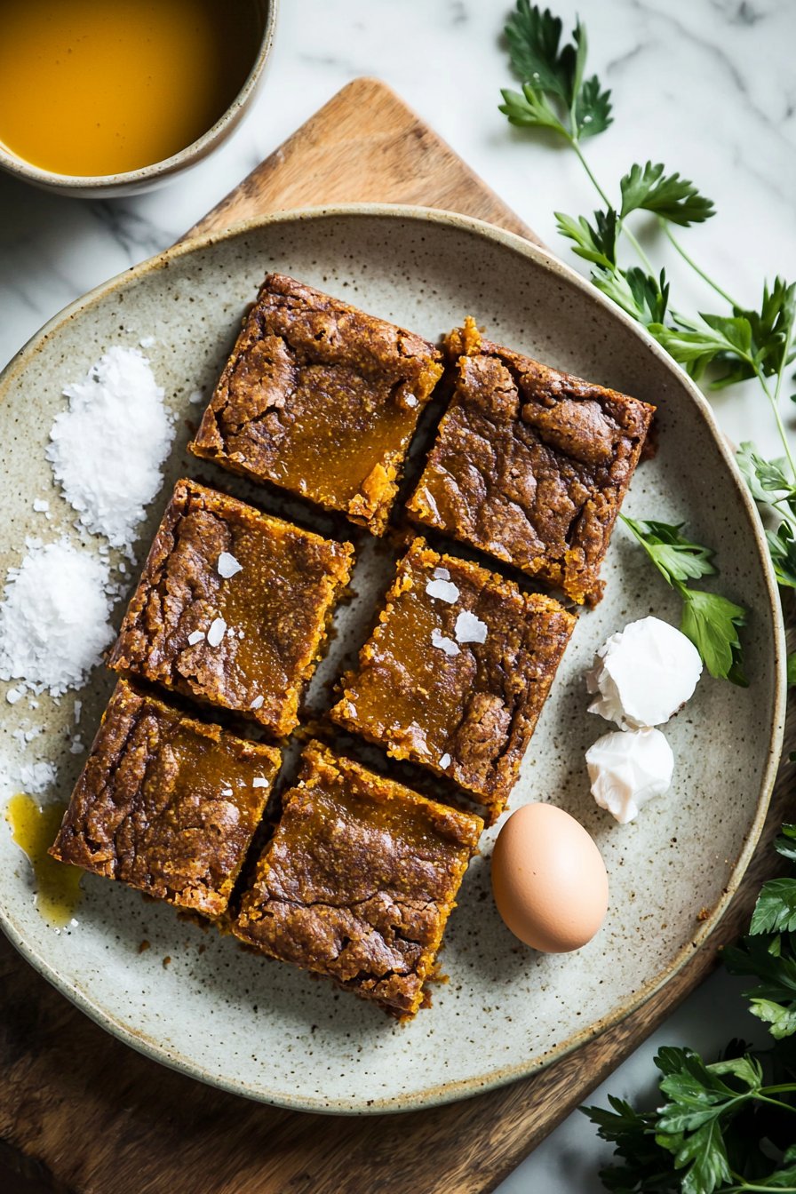 Healthy Pumpkin Bars