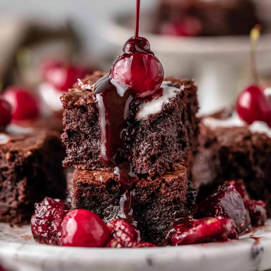 Black Forest Brownies