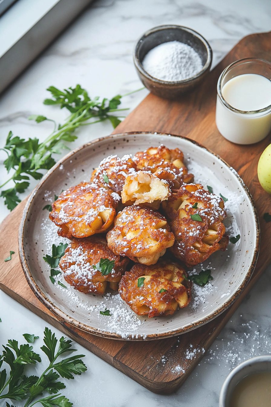 Baked Apple Fritters