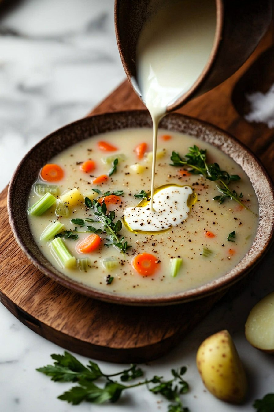 Cremige Gemüsesuppe