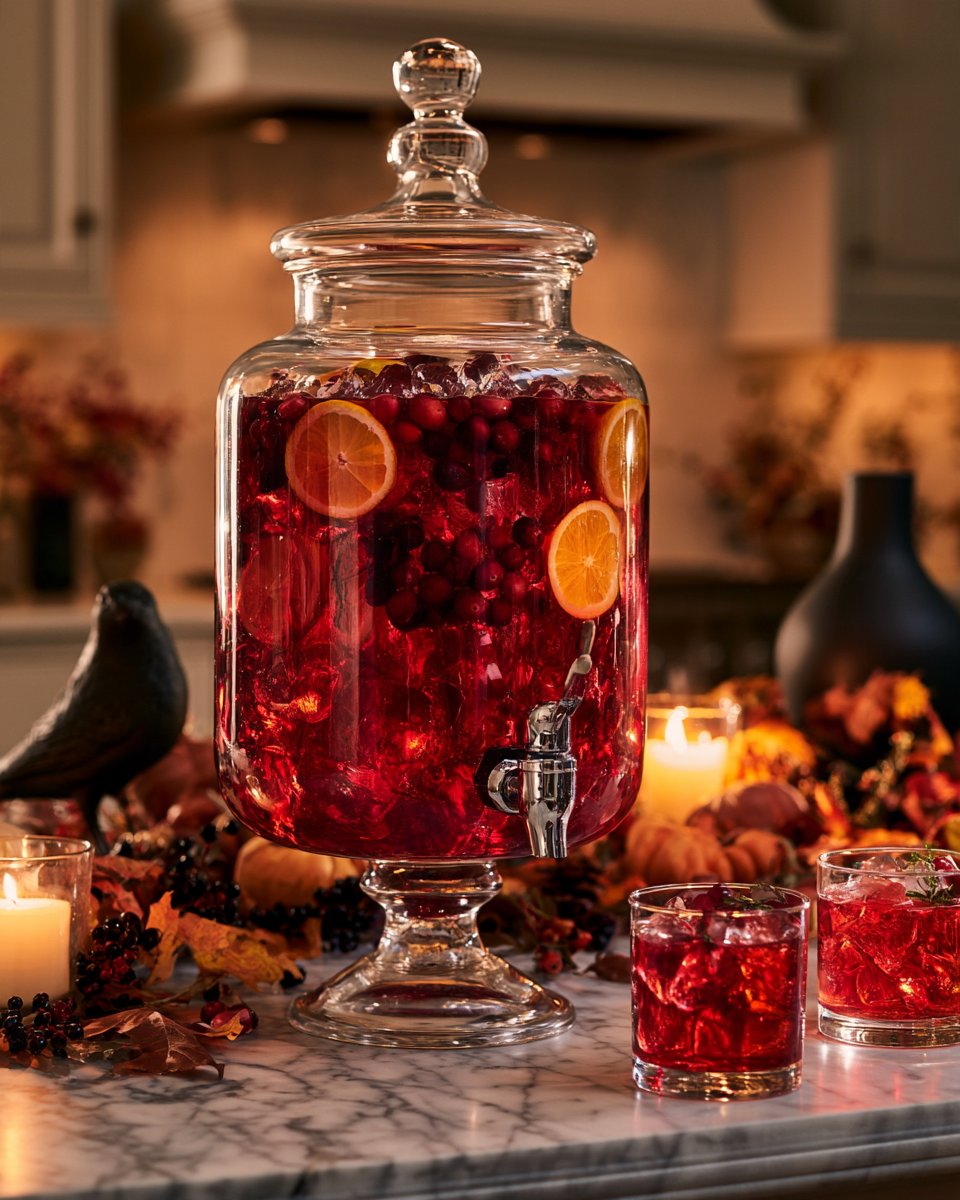 Vampire’s Kiss Punch – Easy Halloween Party Cocktail - Styled By Daisies