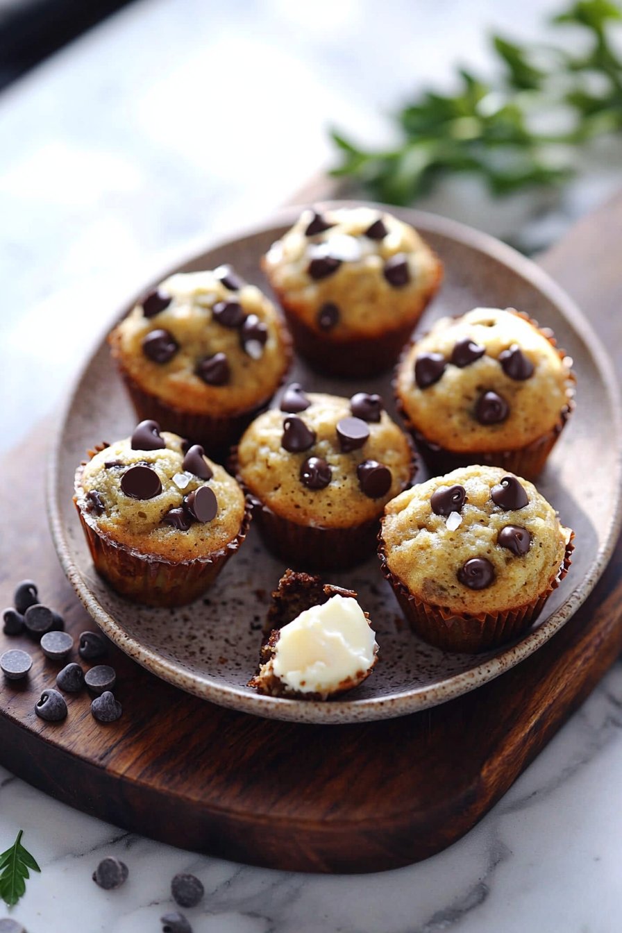 Mini Chocolate Chip Muffins