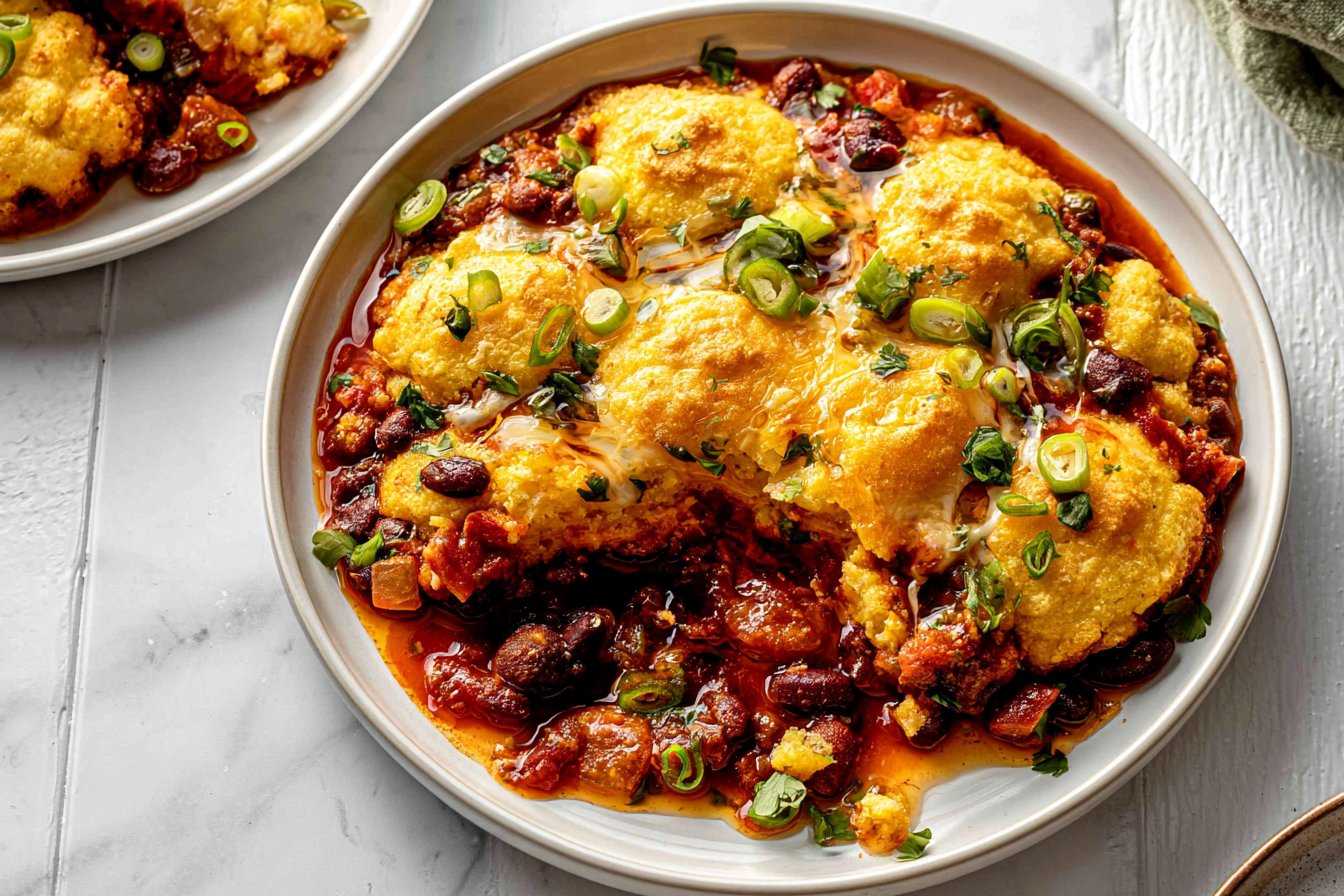 Chili Cornbread Casserole