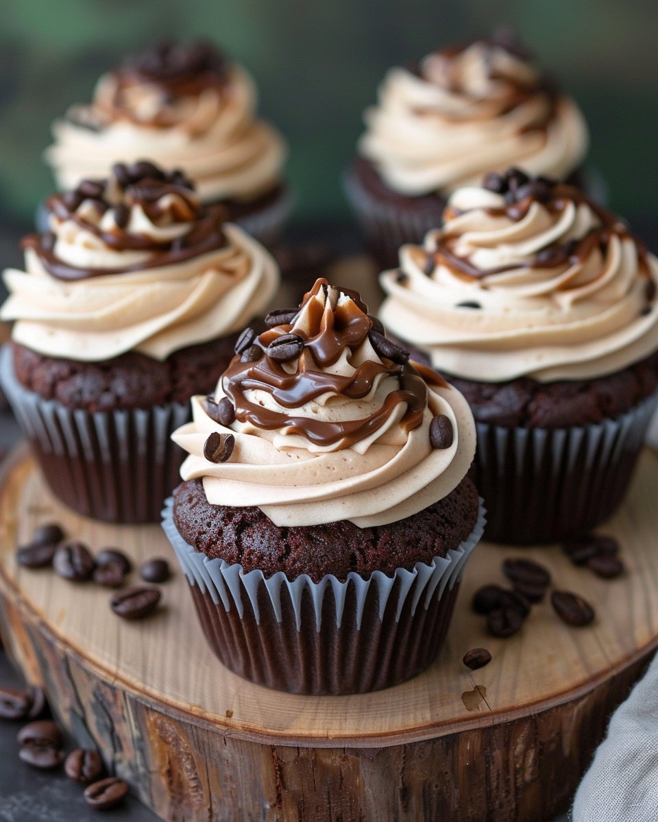 Chocolate Coffee Cupcakes 2 Chocolate Coffee Cupcakes