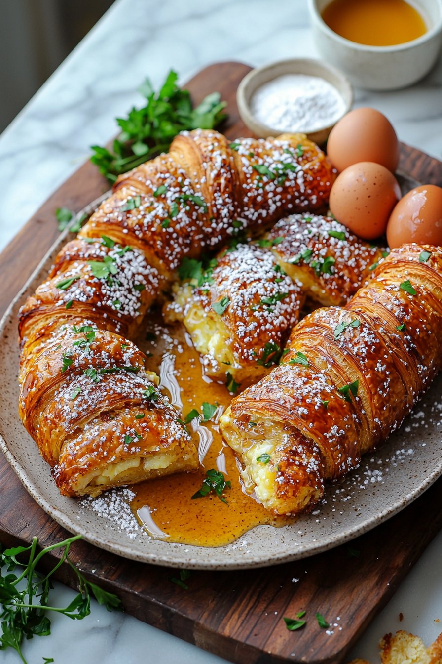 Croissant French Toast Bake