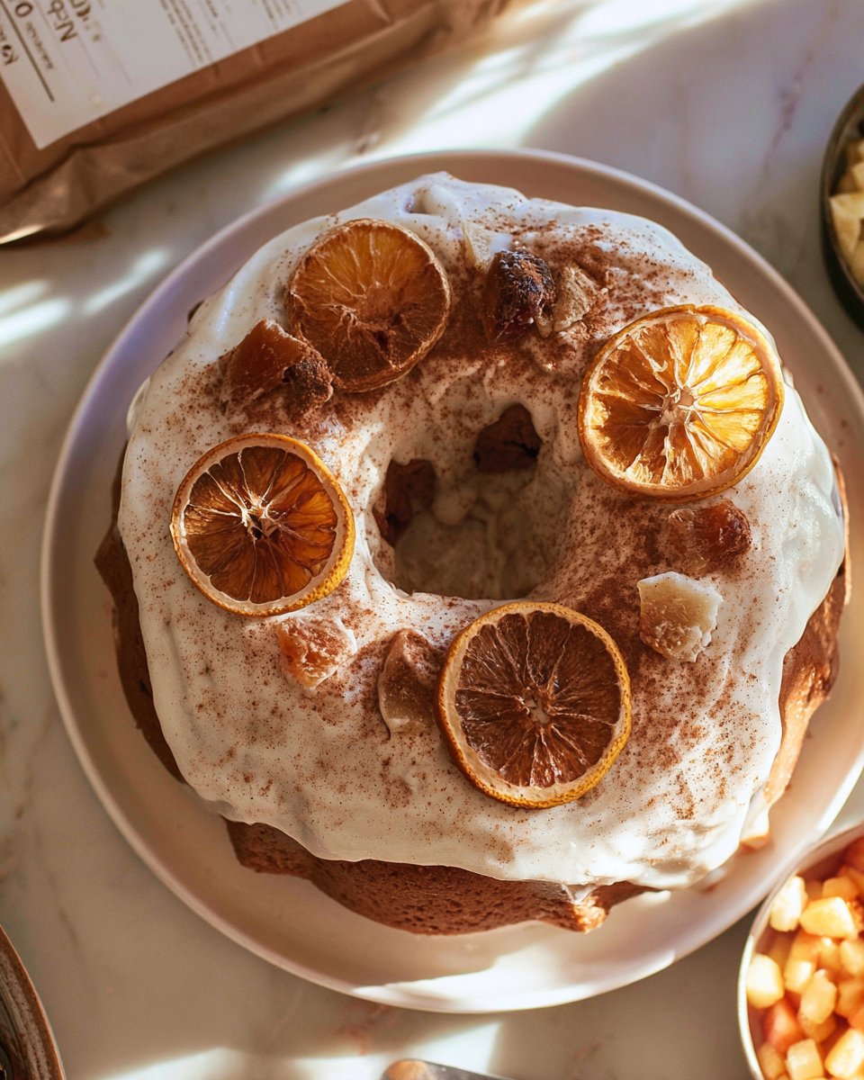 Spiced Coconut Tea Cake