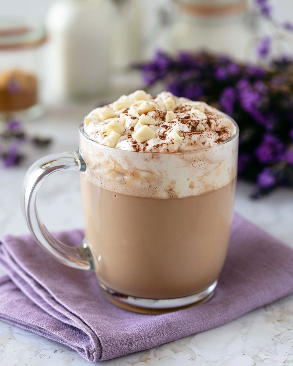 Lavender White Chocolate Mocha