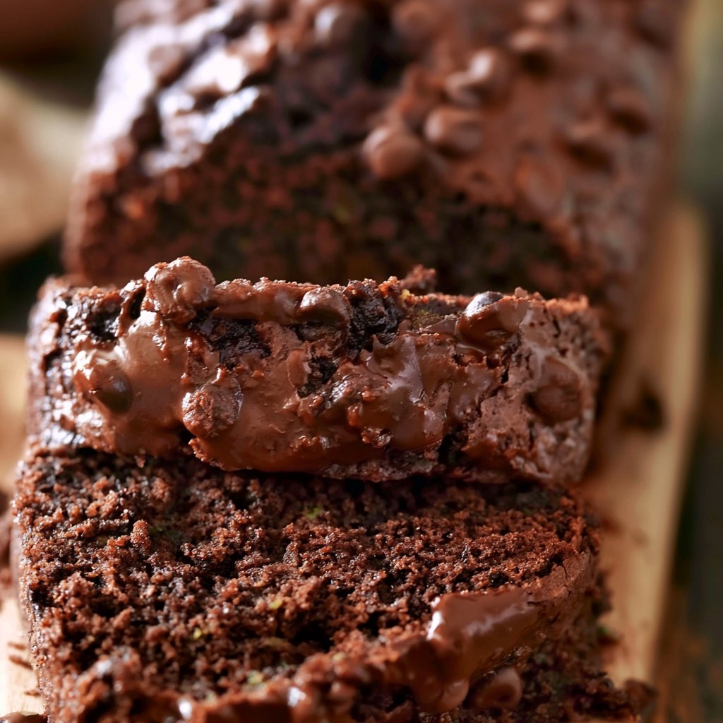 Double Chocolate Zucchini Bread